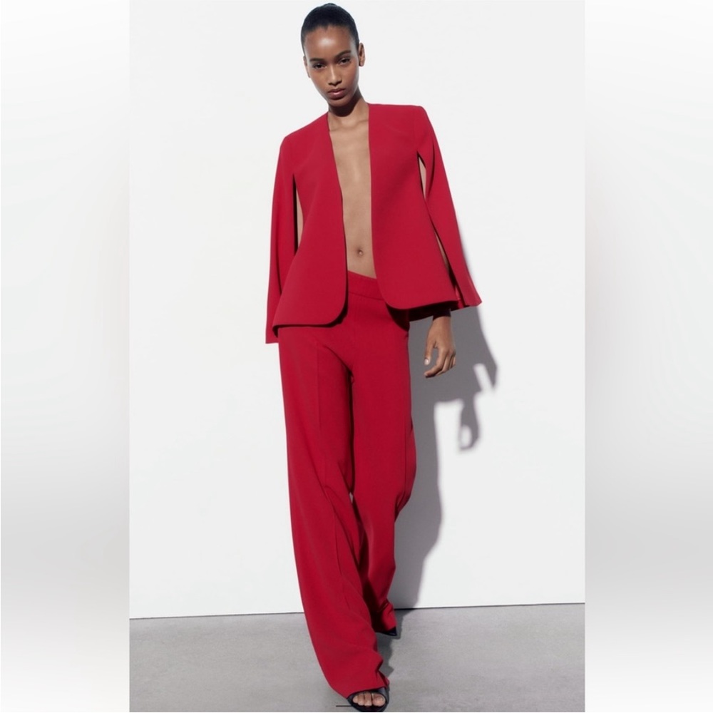 Zara Red Cape